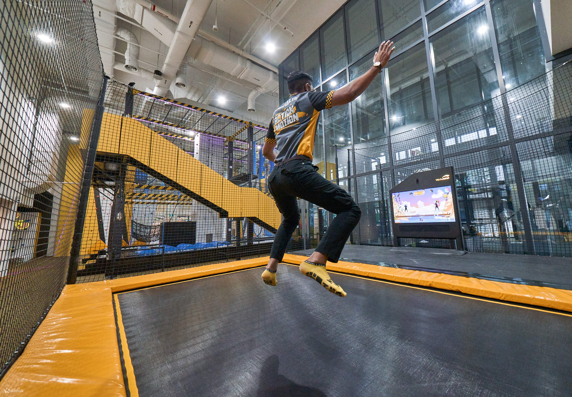 Action trampoline deals