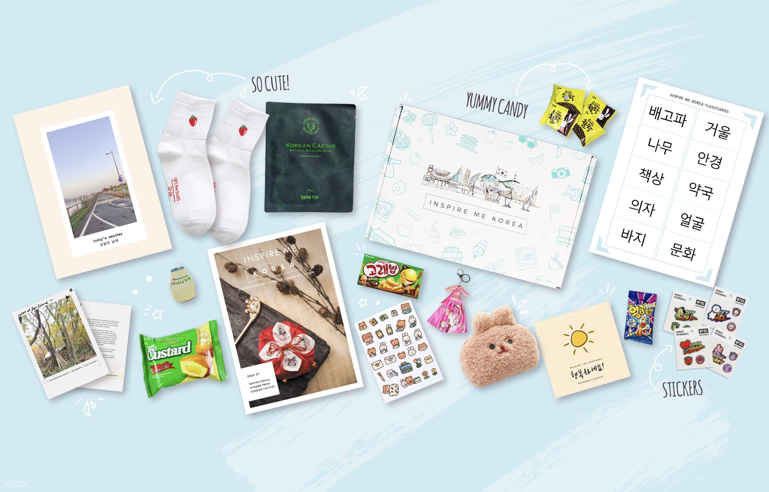 K Culture Subscription Box From Inspire Me Korea Klook クルック K Culture Subscription Box From Inspire Me Korea Klook クルック