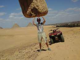 ПОЕЗДКА НА КВАДРОЦИКЛАХ ATV У ПИРАМИД ГИЗЫ