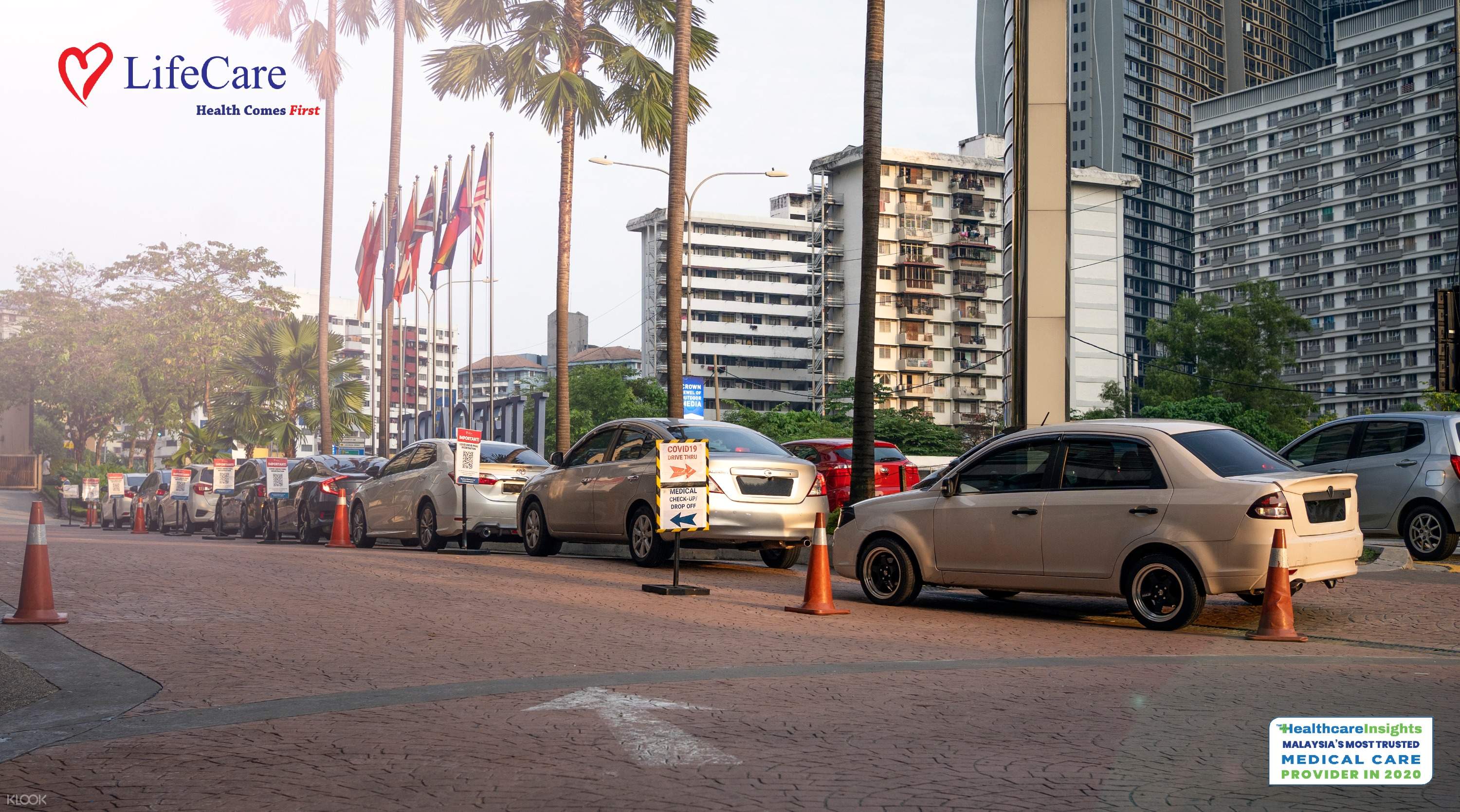 Drive Thru Covid 19 Rt Pcr Swab Tests By Lifecare Diagnostic Medical Centre In Bangsar Klook Malaysia