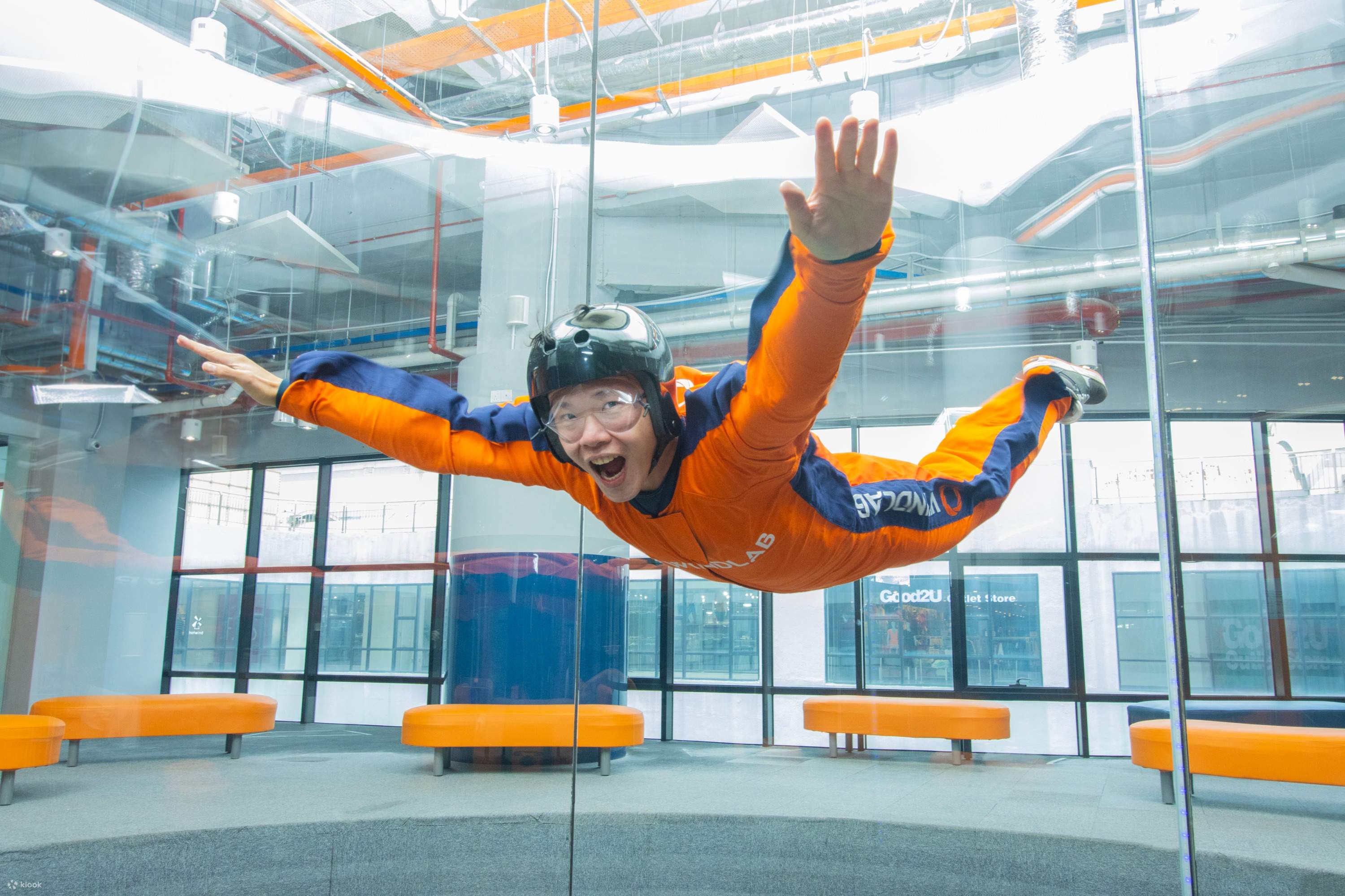 AirRider Indoor Skydiving Experience Klook Malaysia