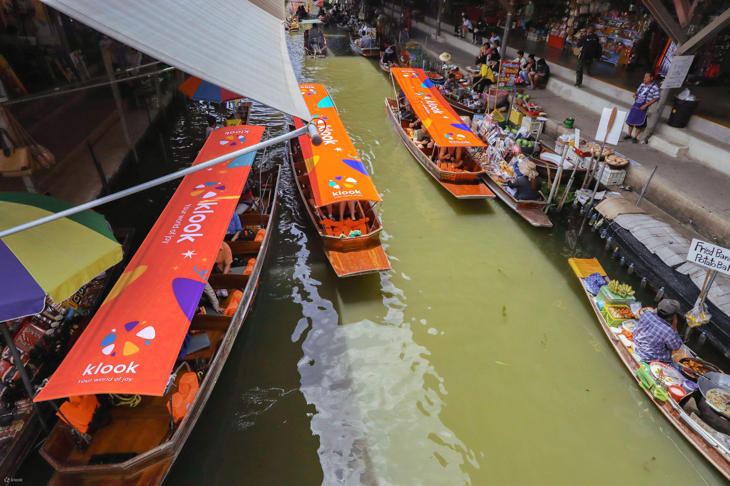Damnoen Saduak Floating Market Tour from Bangkok