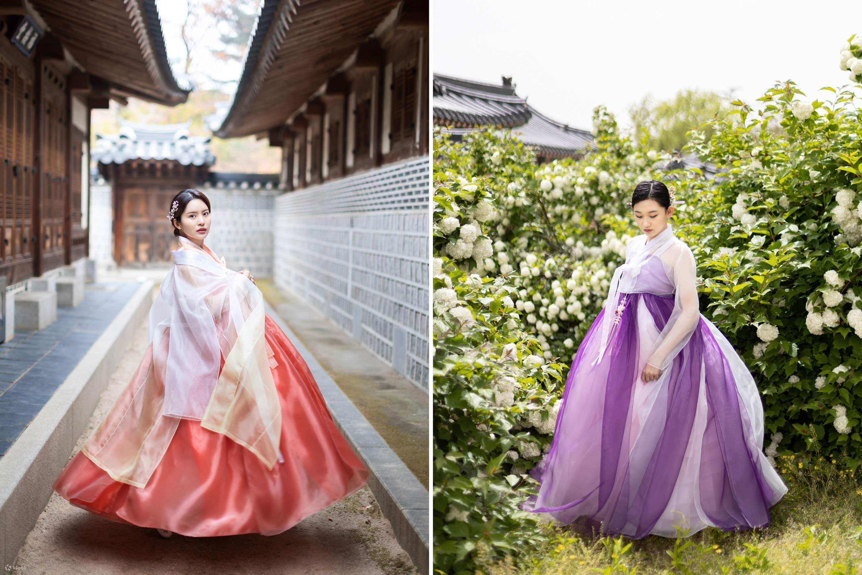 Hanbok Rental and Photoshoot Experience by Hanbok That Day Klook