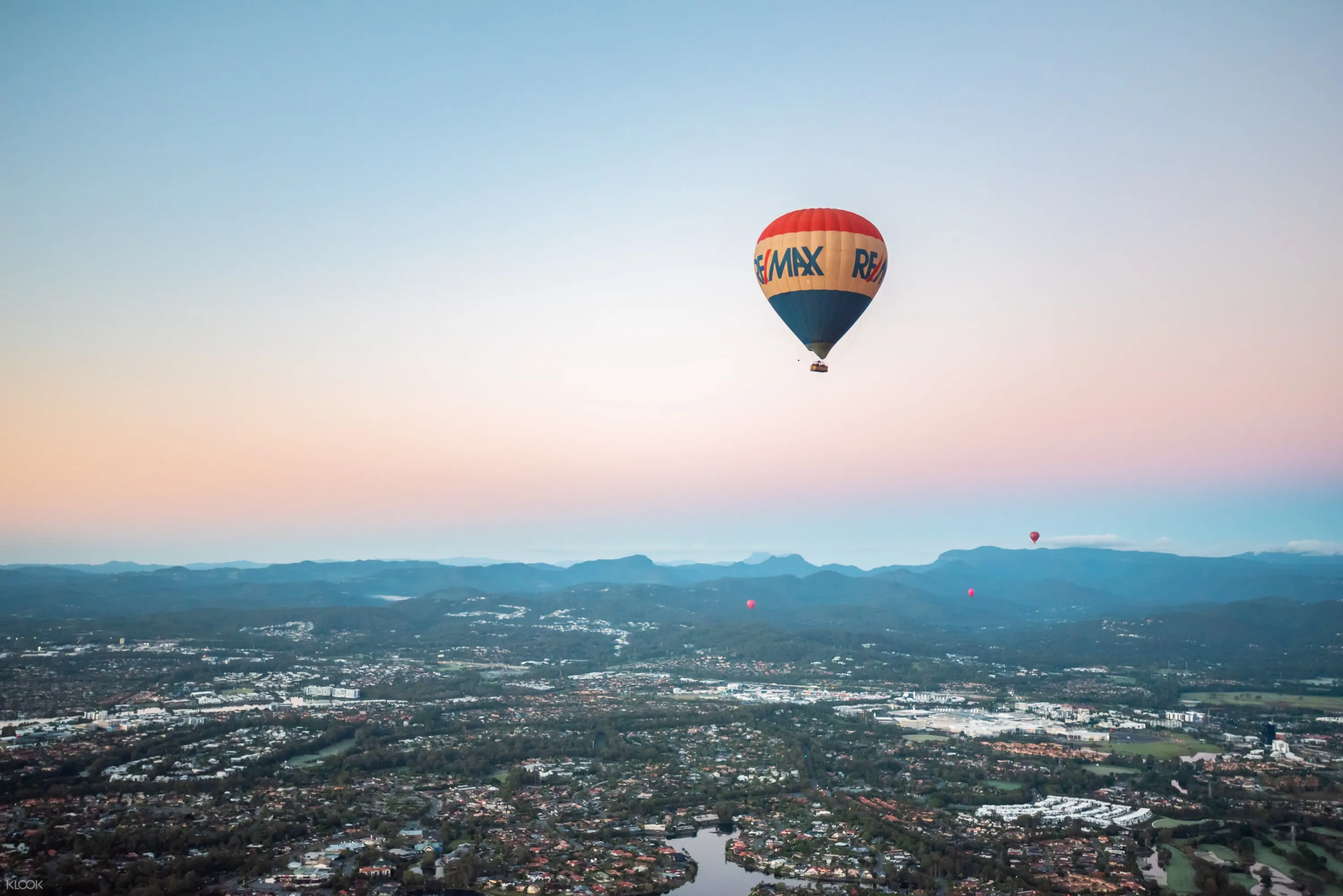 take a hot air balloon ride