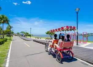 卡滋爆米花觀光工廠樂園電動車遊