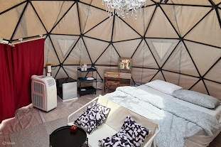 広々とした清潔なテント