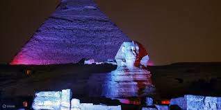 Sound and Light Show at the Pyramids with pickup - Klook