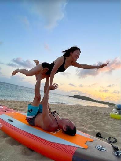 澎湖山水沙滩｜鱼加猫｜沙滩瑜伽派对