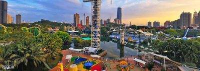 บริการรถรับส่งส่วนตัวไปยัง Shenzhen Happy Valley