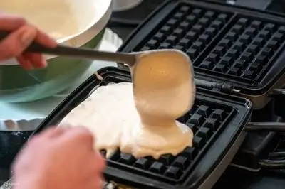 自己烘焙比利时华夫饼