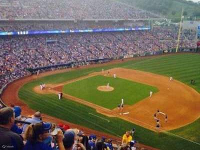 Match de baseball des Royals de Kansas City au Kauffman Stadium