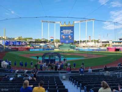 Partita di baseball dei Kansas City Royals al Kauffman Stadium