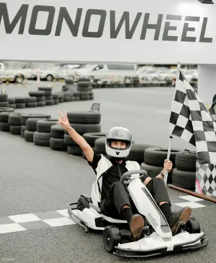Monowheel Go kart experience