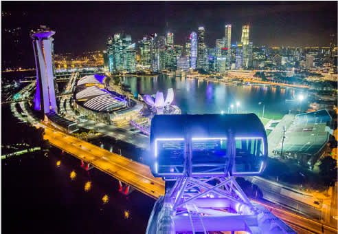 enjoy new year's eve at singapore flyer