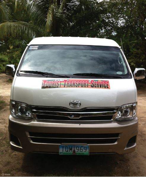tourist van transport service between el nido and puerto princesa