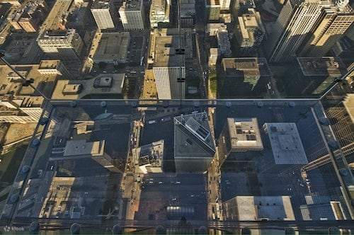ビンテージ シアーズタワー SEARS TOWER 置物 オブジェ シカゴ Willis Tower Model – Sears Tower Model, Chicago Skyline