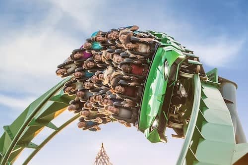 Vé Universal Studios Orlando - tàu lượn siêu tốc Universal Orlando