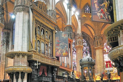 Architektonisches Design der Kathedrale