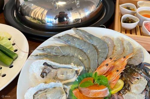 Món hải sản hấp Chatan - Okinawa