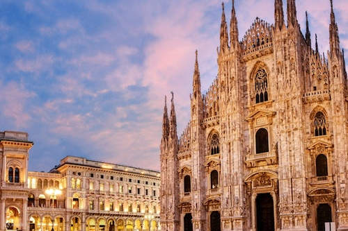 Außenansicht des Duomo di Milano
