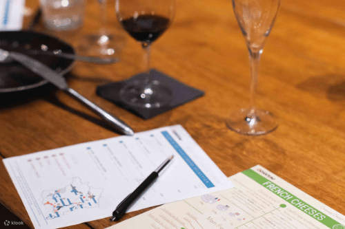Notizkarten zum Festhalten von Weinnotizen