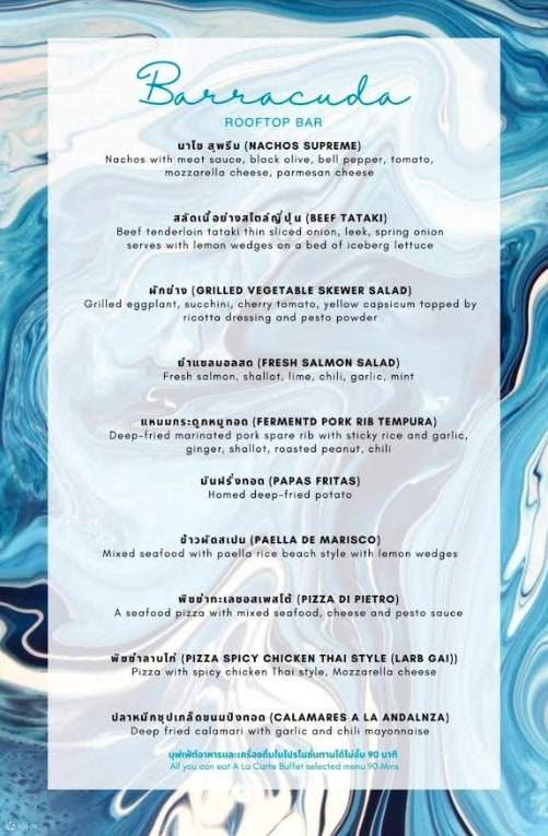 Todo lo que puedas comer y beber alcohol en el Barracuda Rooftop en el ...