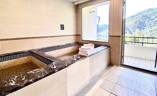 Habitación Onsen con vistas en Wulai Spring Resort