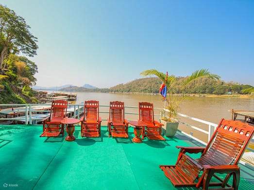 Sonnenuntergangs-Aromen von Luang Prabang