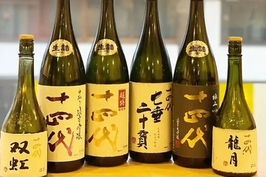 我们对所选的清酒充满信心