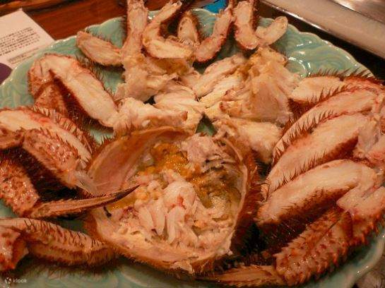 Katukanino Hanasaki (活カニの花咲) Hidangan Ketam Berbintang Michelin di Sapporo