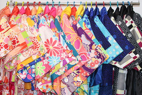 Expérience Kimono et Wahuku à Kumamoto Suizenji