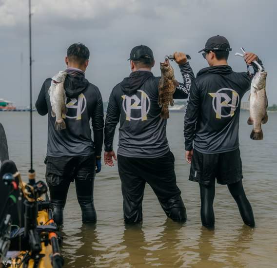 Guided kayak fishing tour along Pulau Ubin