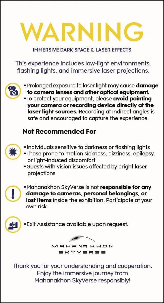 Mahanakhon Skyverse Warning