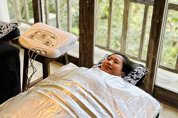 位于乌布德格拉朗卡ayon度假村的Serayu Spa