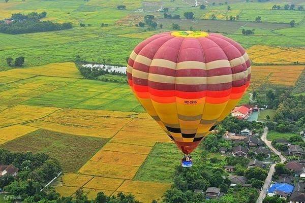 清邁熱氣球之旅，泰國
