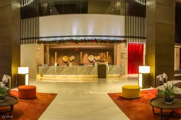 酒店大堂环境展示图