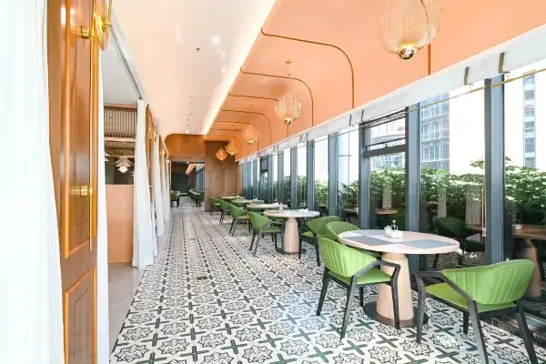 酒店餐厅环境展示图