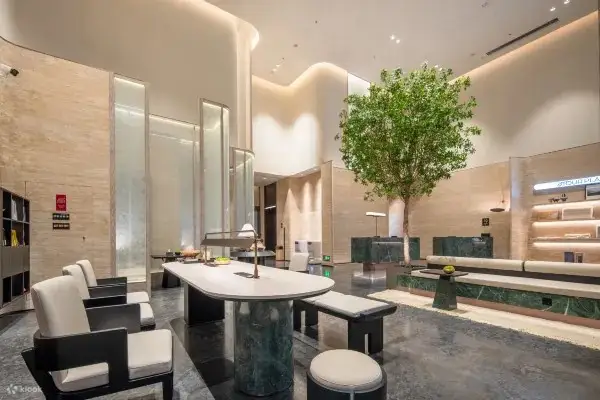 酒店大堂内部环境展示图