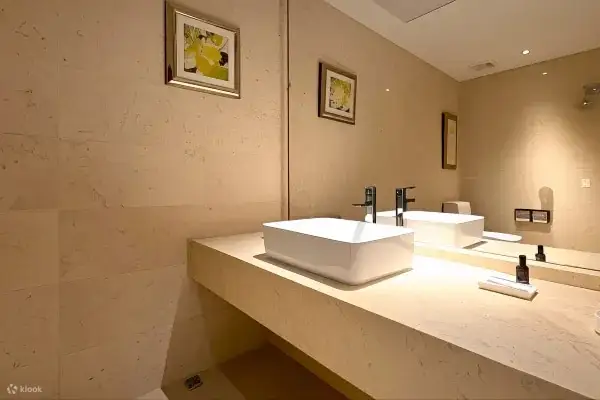 酒店客房洗浴区环境展示图