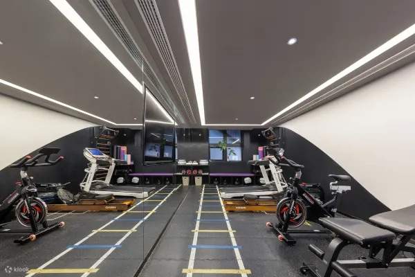 酒店健身房展示圖