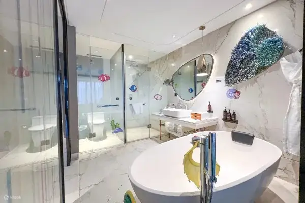 酒店客房洗浴区展示图