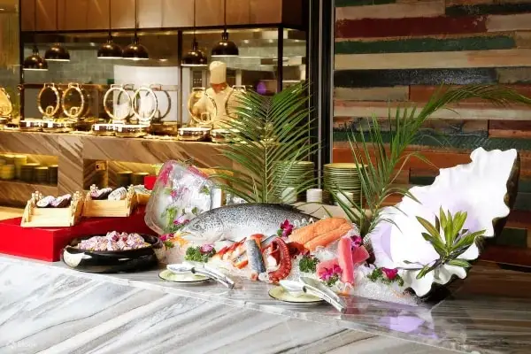 酒店餐厅部分菜品展示图