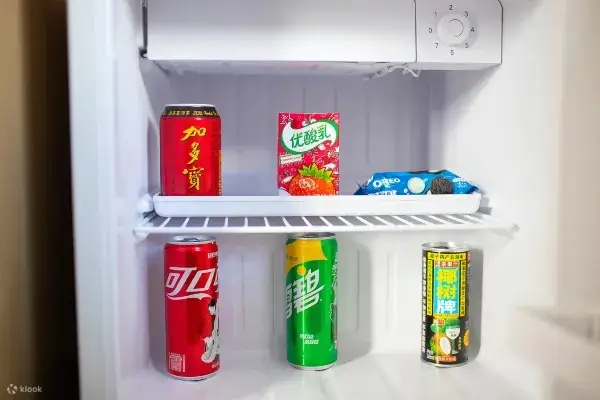 酒店客房迷你吧饮料展示图
