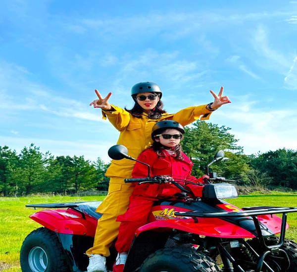 Expérience de moto tout-terrain à quatre roues à Jeju