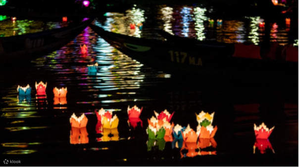 Thé de l'après-midi et lâcher de lanternes au Bay Resort Hoi An