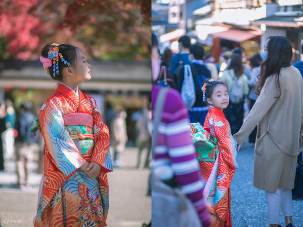 어린이 기모노 촬영