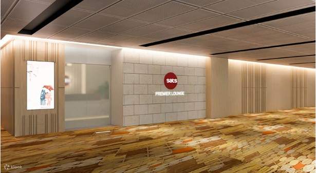 SATS Premier Lounge di Lapangan Terbang Changi Singapura