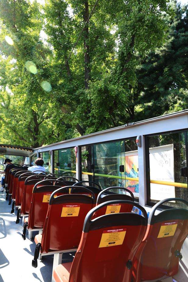 Autobús turístico de la ciudad de Seúl