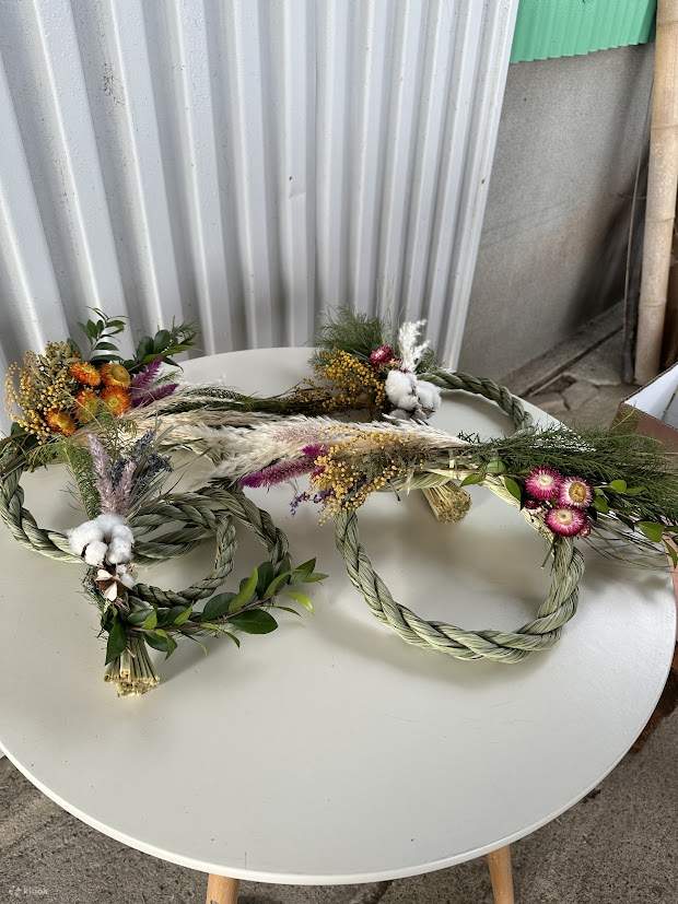 Herbal Shimenawa Crafting Workshop at Kumamoto Herb Garden