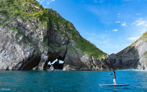 在美景中体验SUP